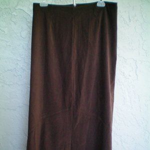 White Stag Stretch Suede Look Skirt Western Sz 10